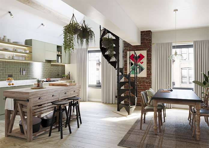 Laura Ashley Swanson, Natural - Made to Measure Curtains - Image 7